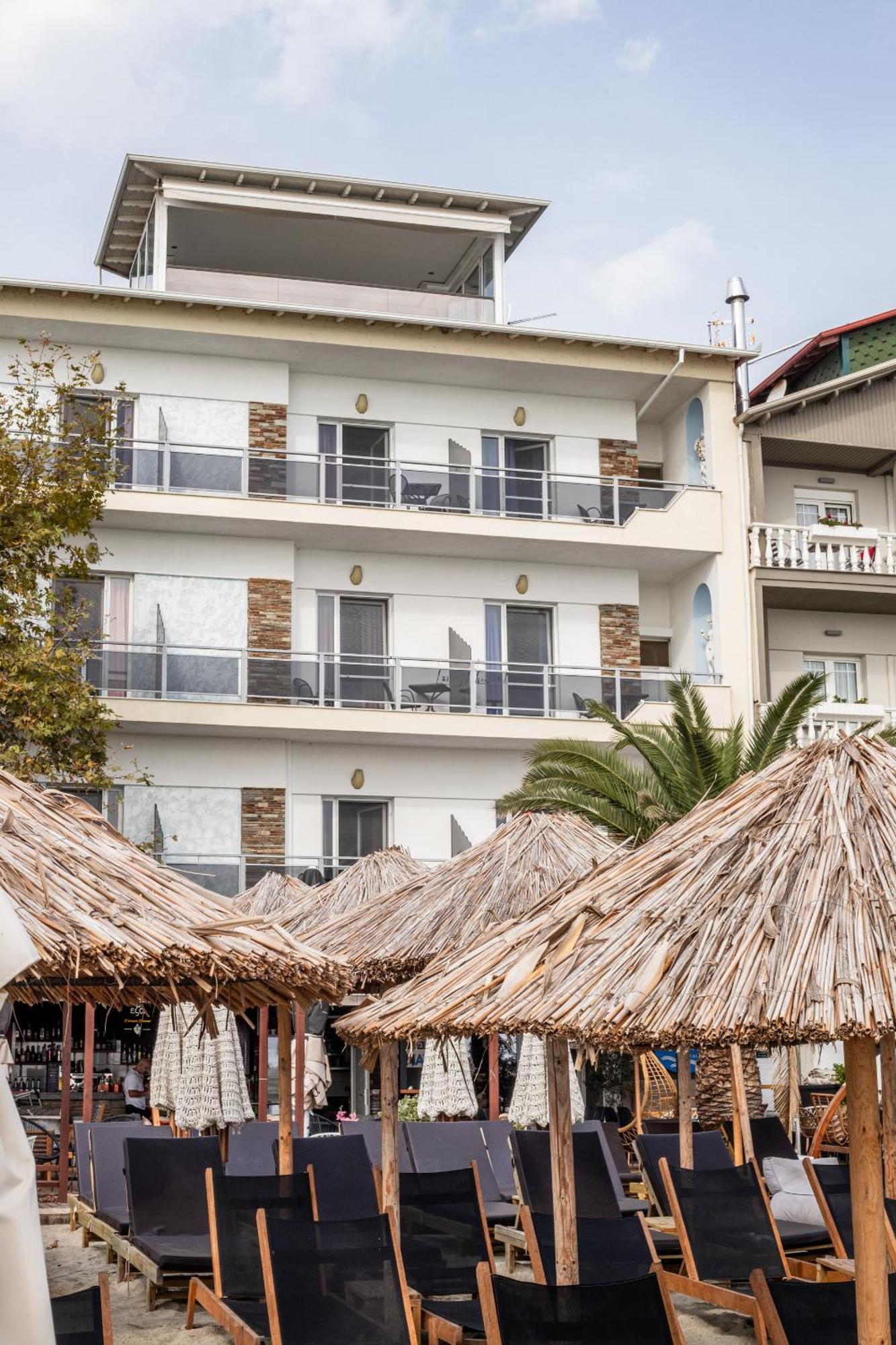 Kymata Hotel Paralía Eksteriør billede