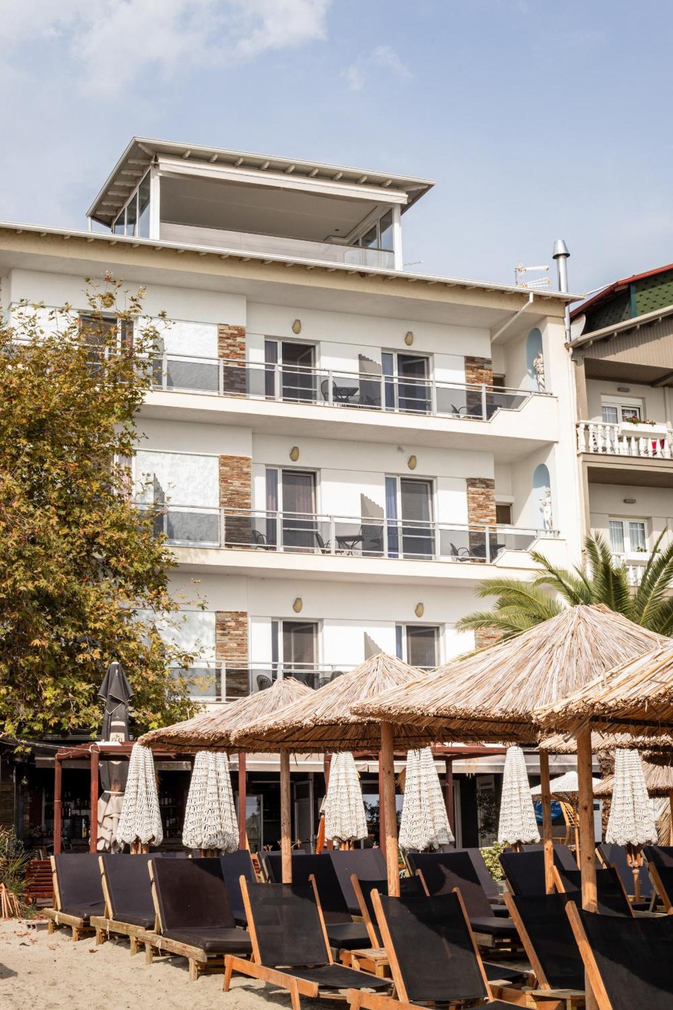 Kymata Hotel Paralía Eksteriør billede