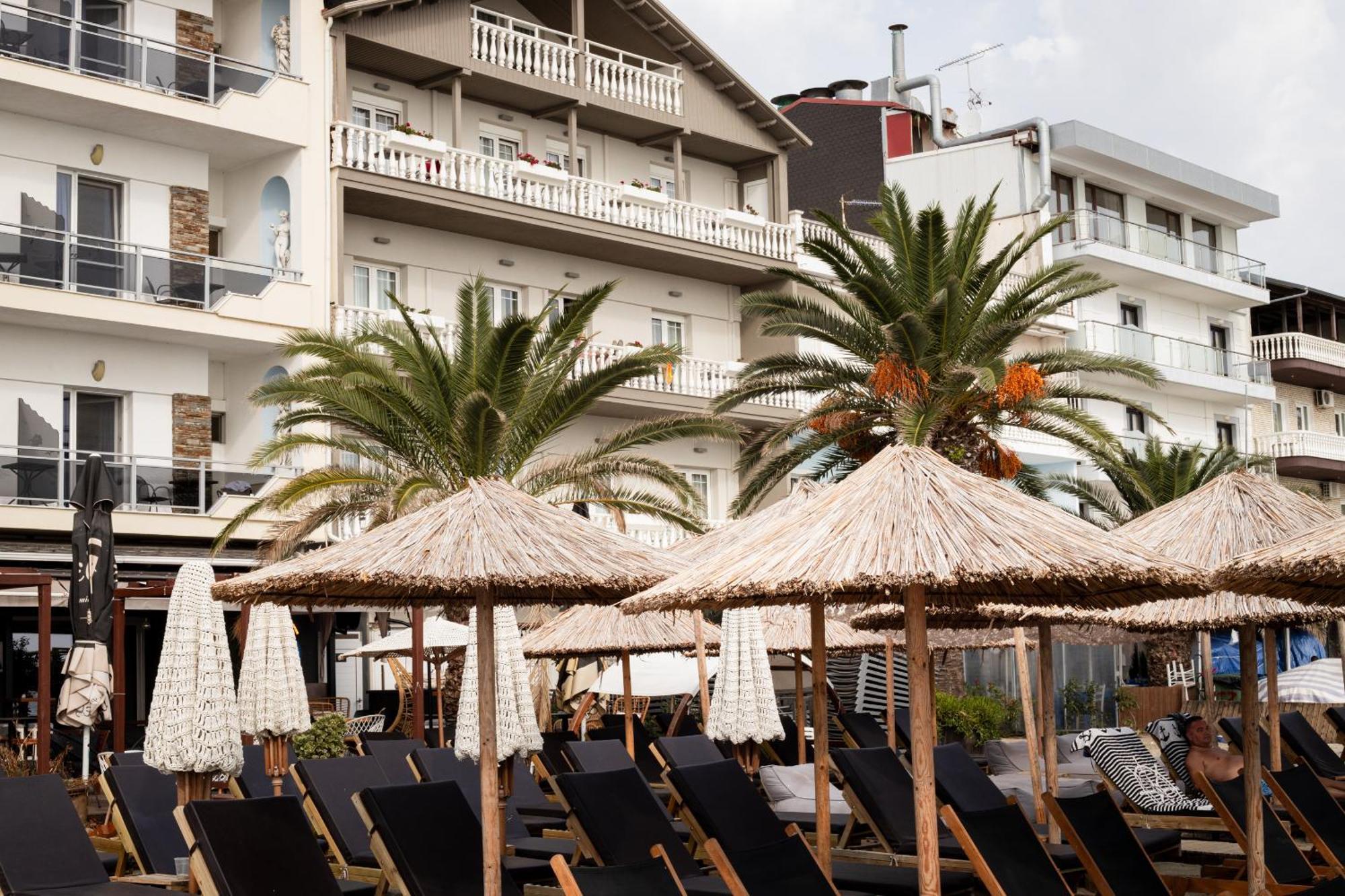 Kymata Hotel Paralía Eksteriør billede