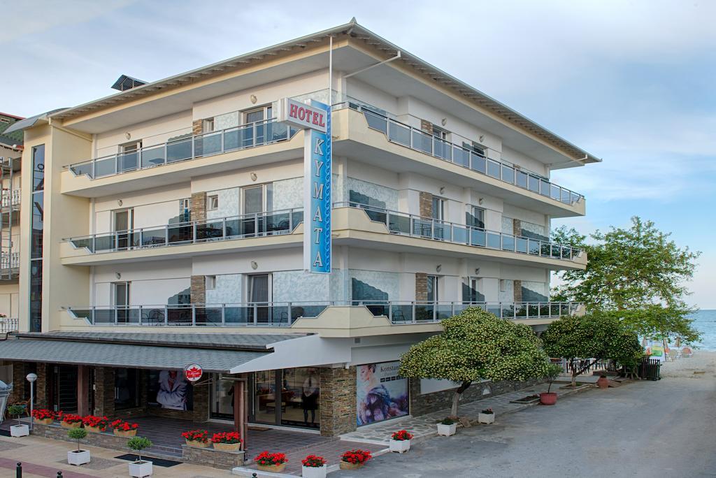 Kymata Hotel Paralía Eksteriør billede